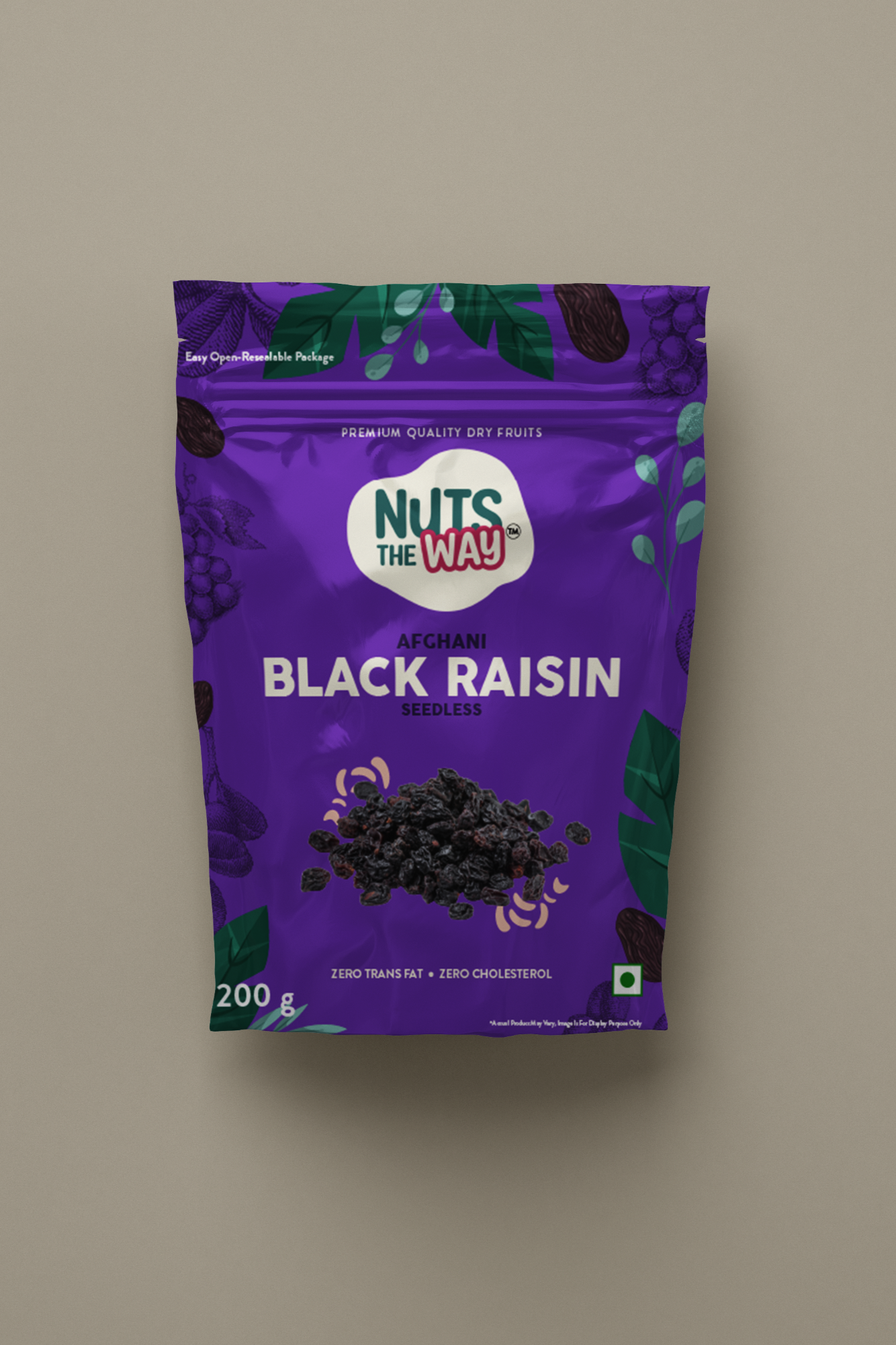 Afghani Black Raisins Seedless