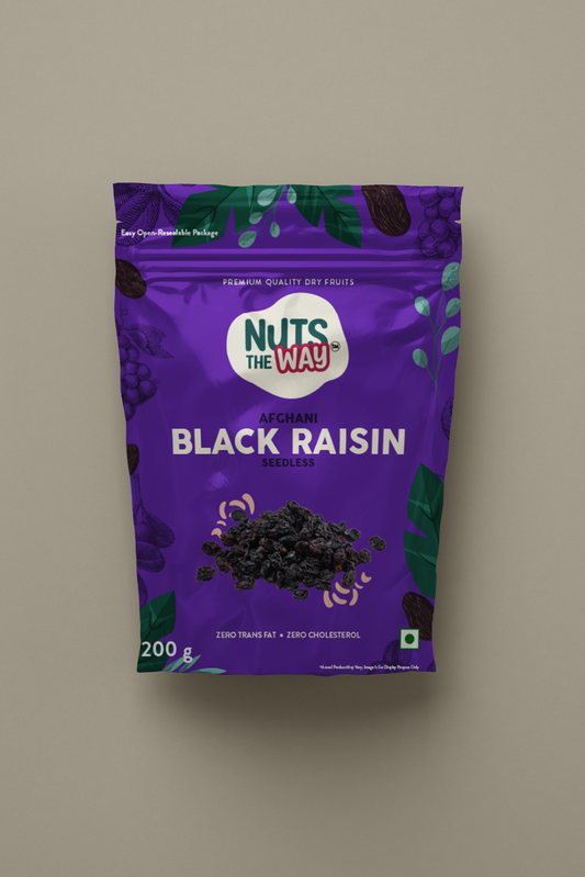 Afghani Black Raisins Seedless